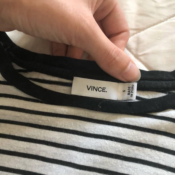 Vince striped long sleeve shirt minimalist - Picture 8 of 9
